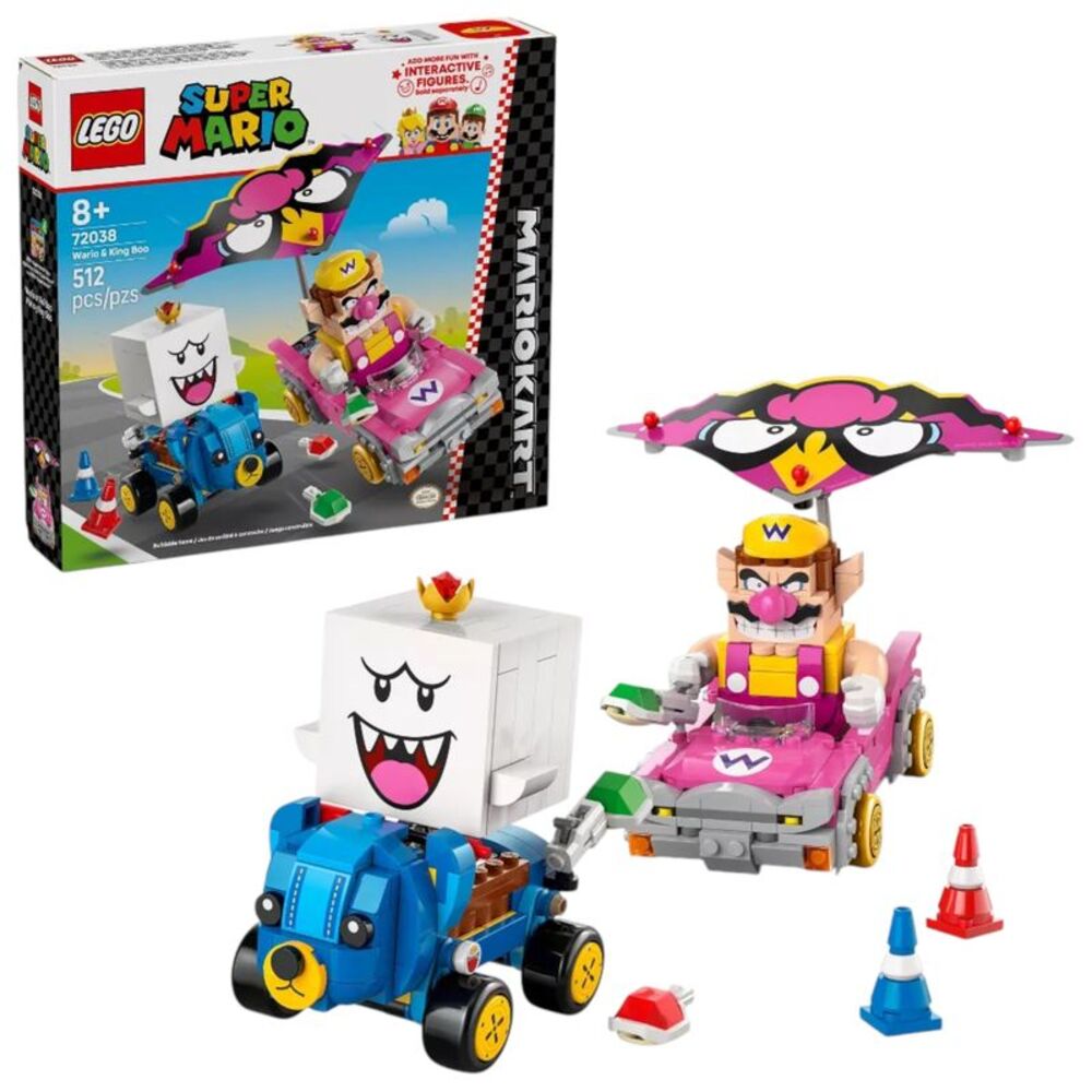 LEGO Super Mario: Mario Kart - Wario & King Boo 72038